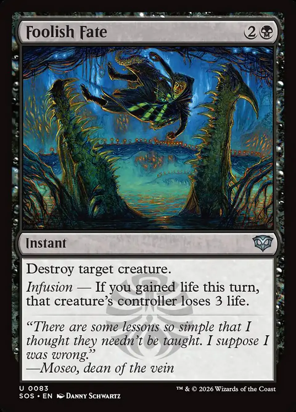 Foolish Fate | Inglés | NM | SOS 1