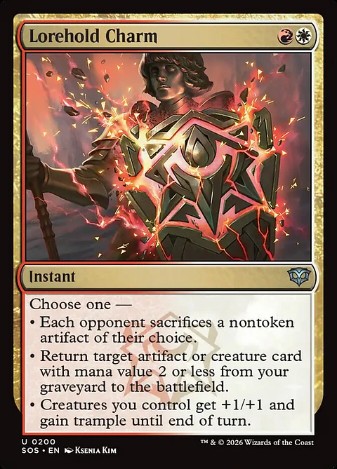 Lorehold Charm | Inglés | NM | SOS