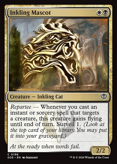 Inkling Mascot (foil) | Inglés | NM | SOS