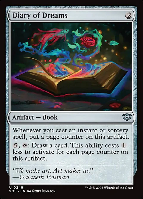 Diary of Dreams | Inglés | NM | SOS