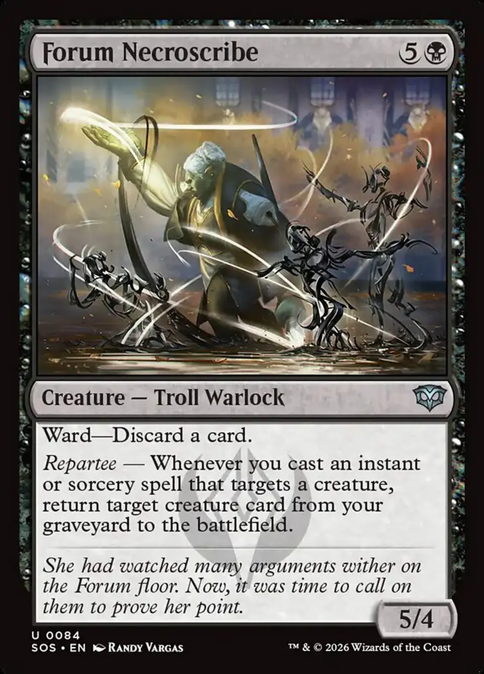 Forum Necroscribe | Inglés | NM | SOS 1