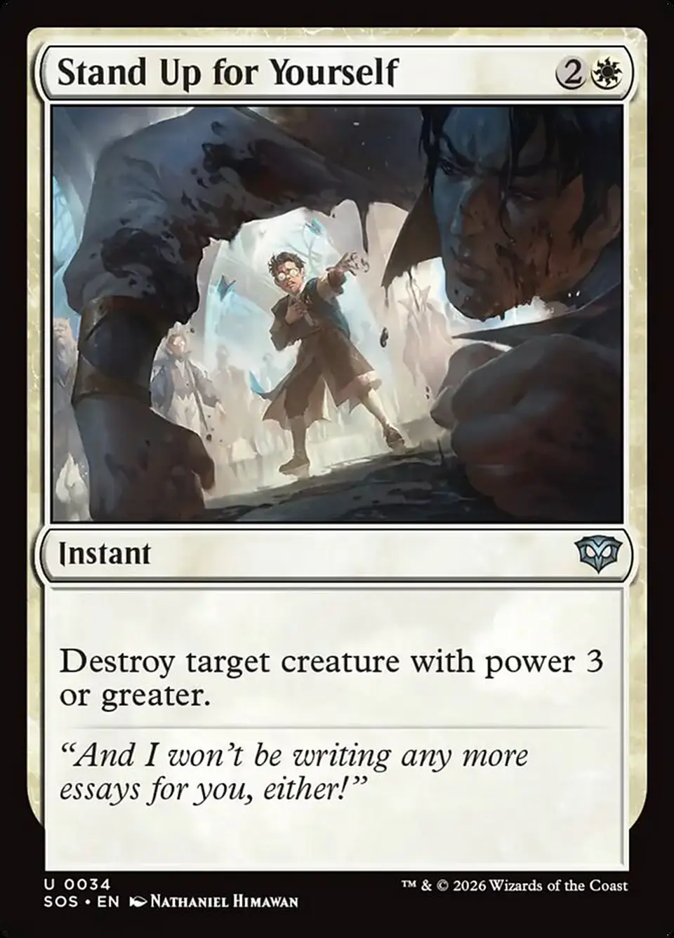 Stand Up for Yourself | Inglés | NM | SOS 1