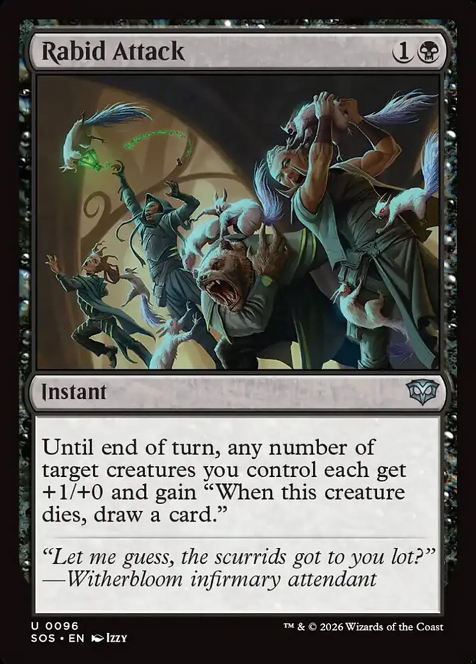 Rabid Attack | Inglés | NM | SOS 1