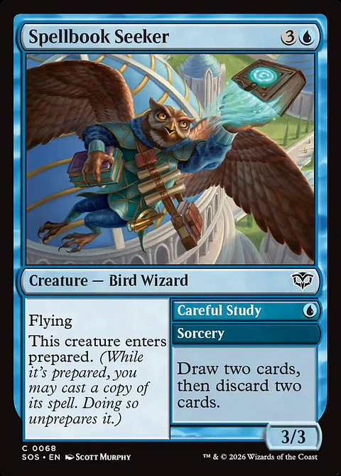 Spellbook Seeker // Careful Study | Inglés | NM | SOS