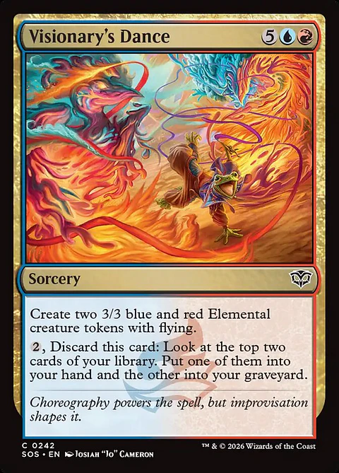 Visionary's Dance | Inglés | NM | SOS