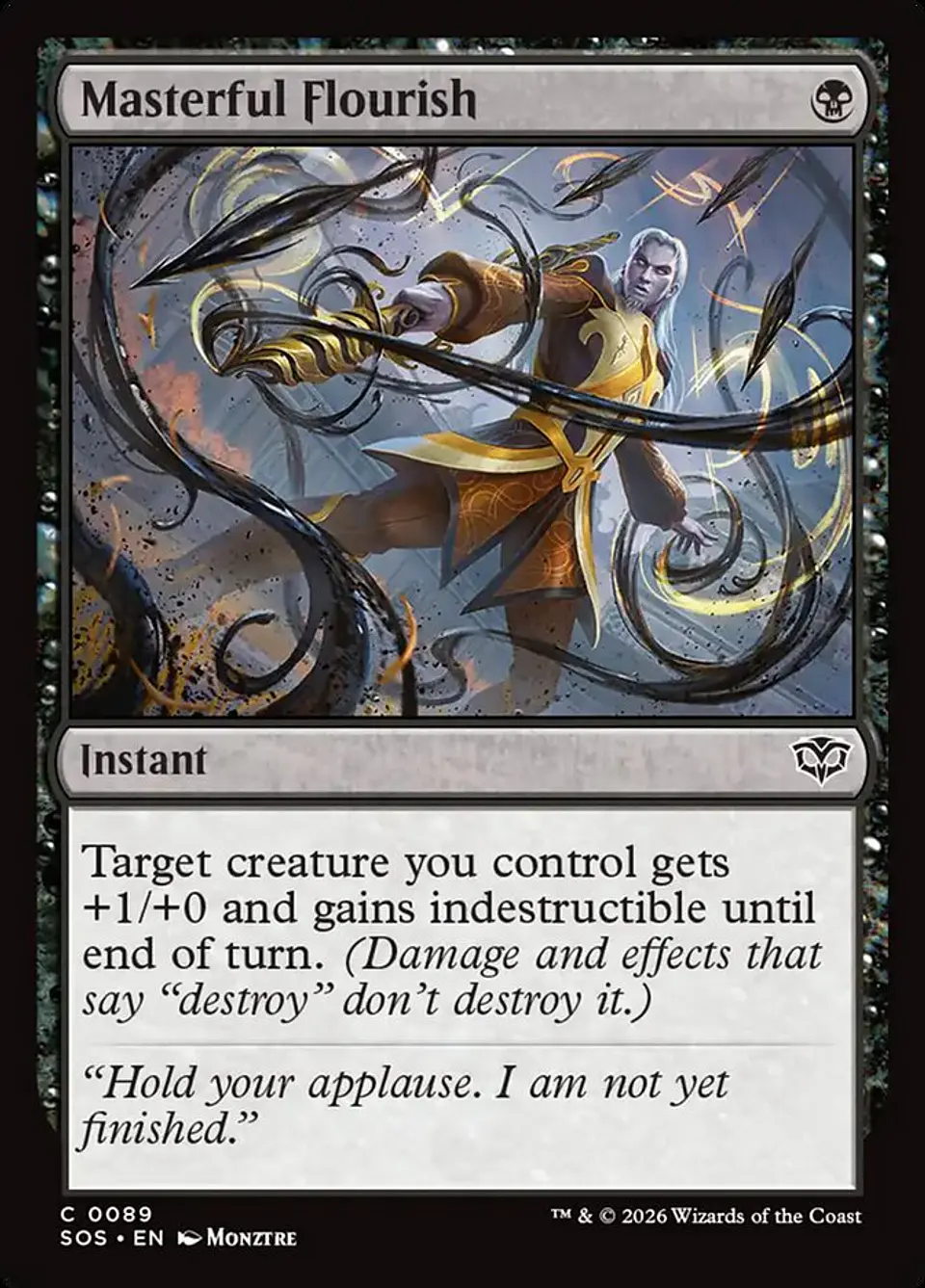 Masterful Flourish | Inglés | NM | SOS 1