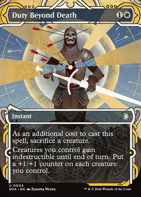 Duty Beyond Death (Showcase) | Inglés | NM | SOA