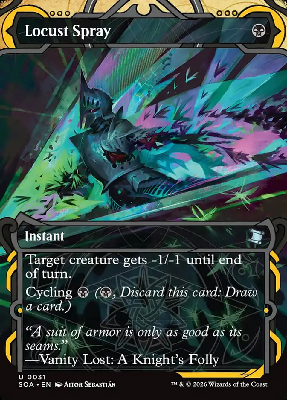 Locust Spray (Showcase) | Inglés | NM | SOA 1