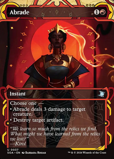 Abrade (Showcase) | Inglés | NM | SOA