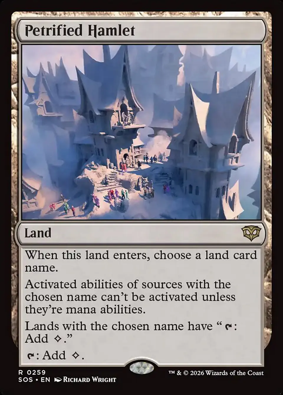 Petrified Hamlet | Inglés | NM | SOS 1