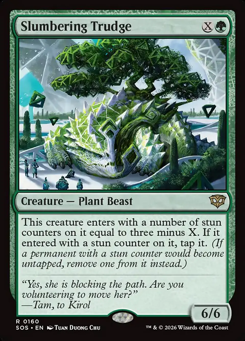 Slumbering Trudge | Inglés | NM | SOS 1