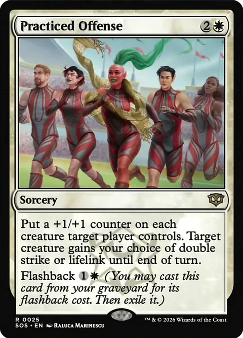 Practiced Offense | Inglés | NM | SOS