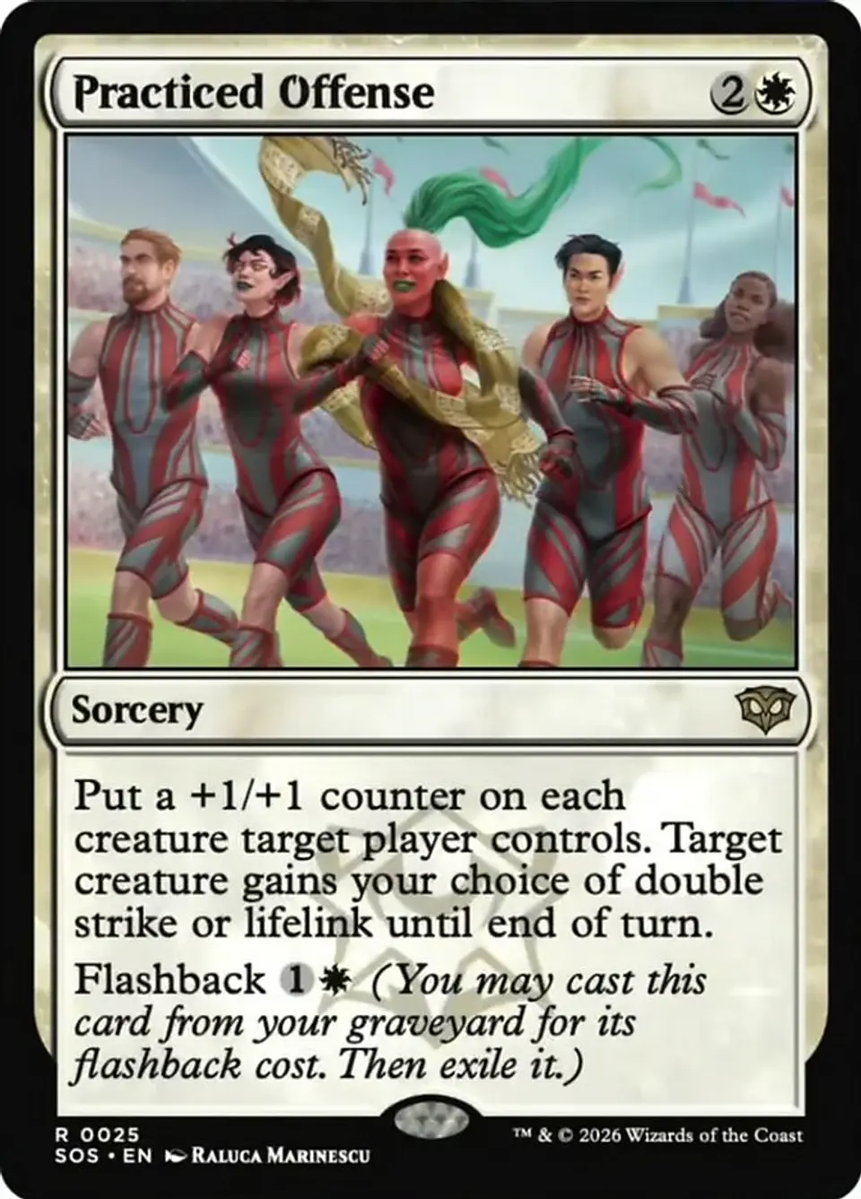 Practiced Offense | Inglés | NM | SOS 1