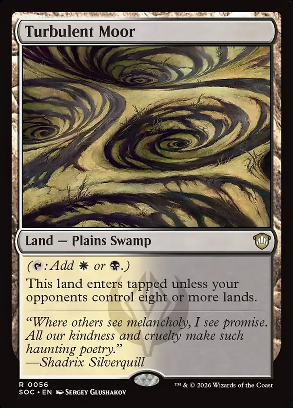 Turbulent Moor | Inglés | NM | SOC 1