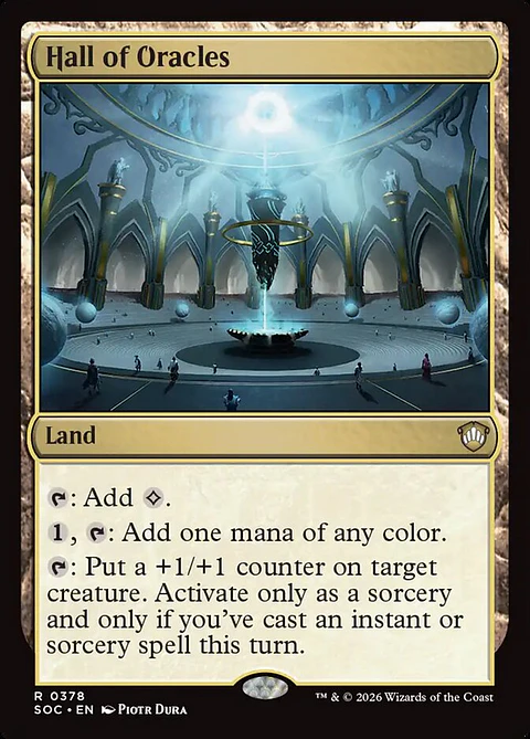 Hall of Oracles | Inglés | NM | SOC