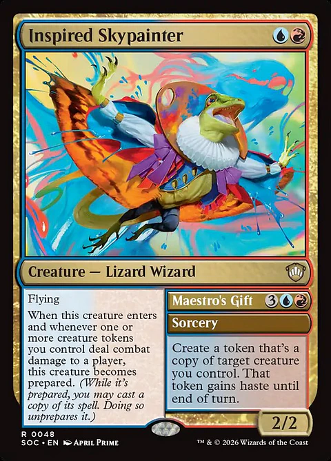 Inspired Skypainter // Maestro's Gift | Inglés | NM | SOC
