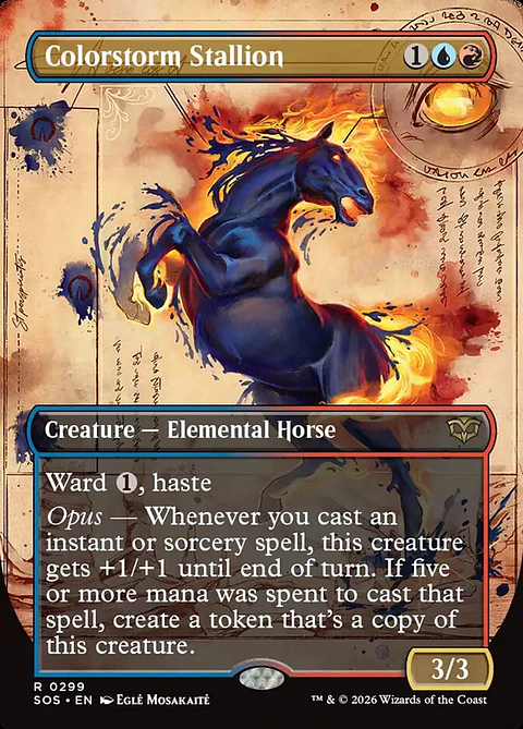Colorstorm Stallion (Showcase) | Inglés | NM | SOS