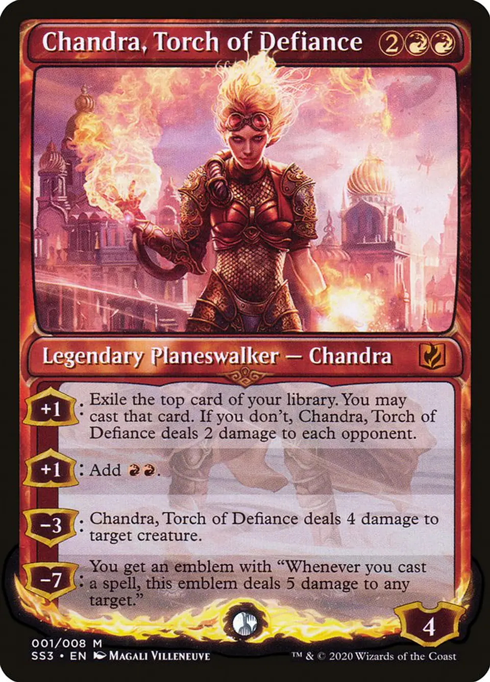 Chandra, Torch of Defiance (foil) | Inglés | NM | SS3 1