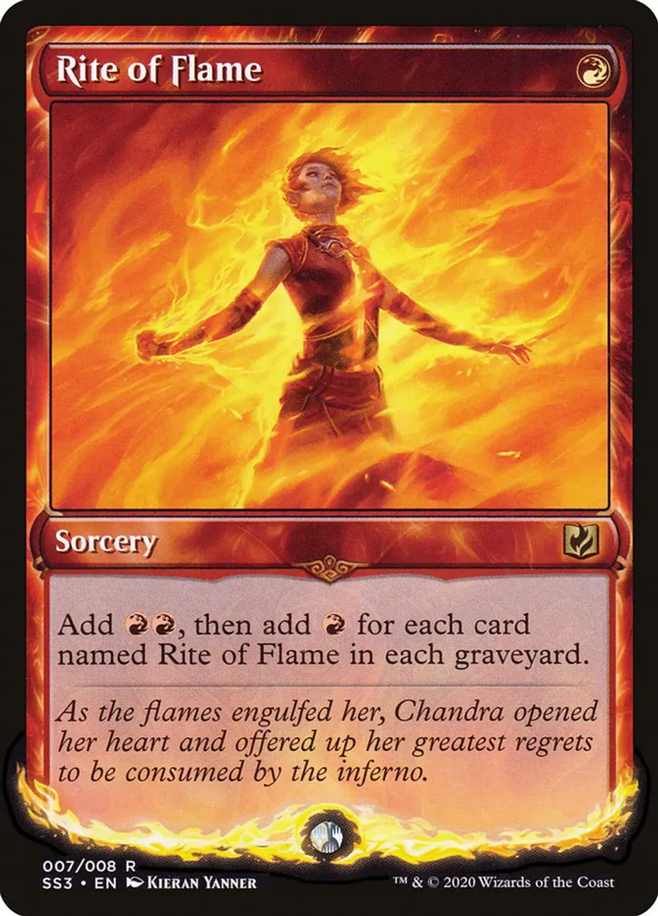 Rite of Flame (foil) | Inglés | NM | SS3 1
