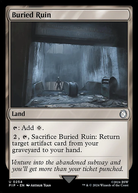 Buried Ruin | Inglés | NM | PIP