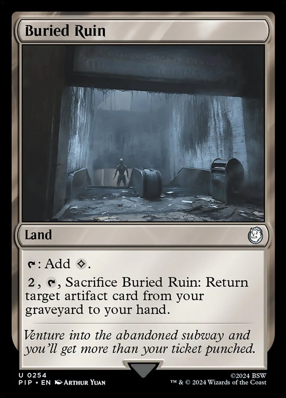 Buried Ruin | Inglés | NM | PIP 1