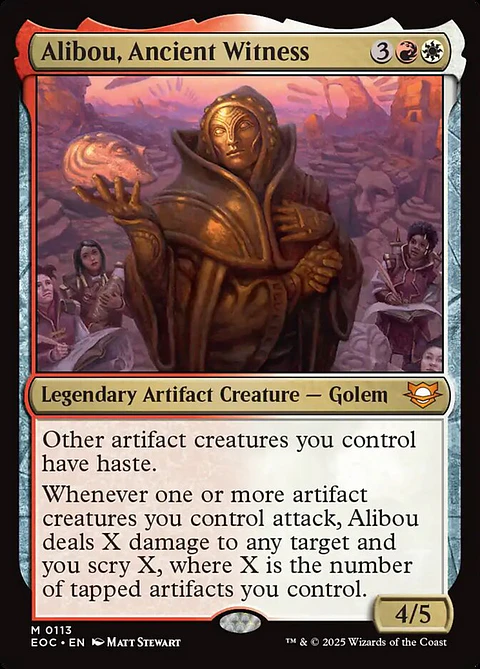 Alibou, Ancient Witness | Inglés | NM | EOC