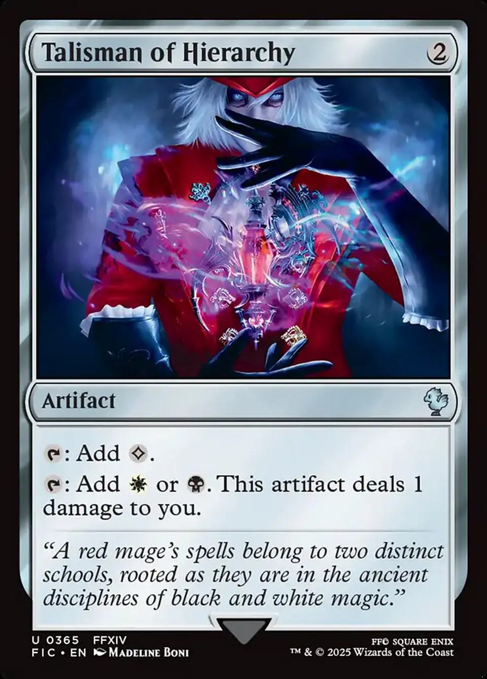 Talisman of Hierarchy (Surge foil) | Inglés | NM | FIC 1