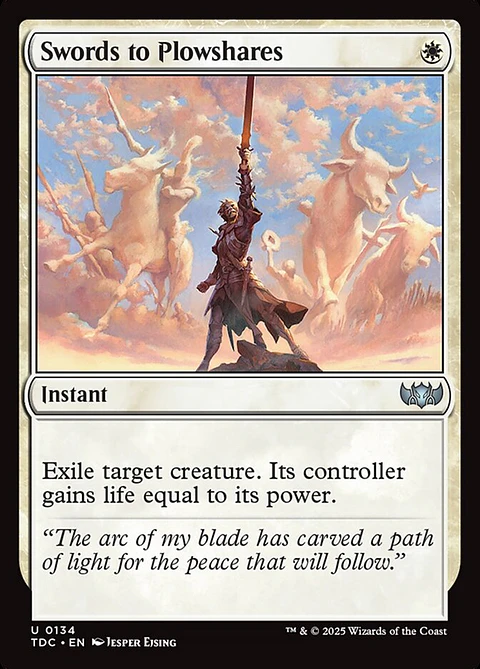 Swords to Plowshares | Inglés | NM | TDC