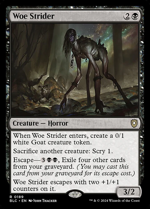 Woe Strider | Inglés | NM | BLC
