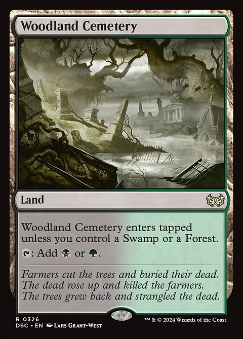 Woodland Cemetery | Inglés | NM | DSC