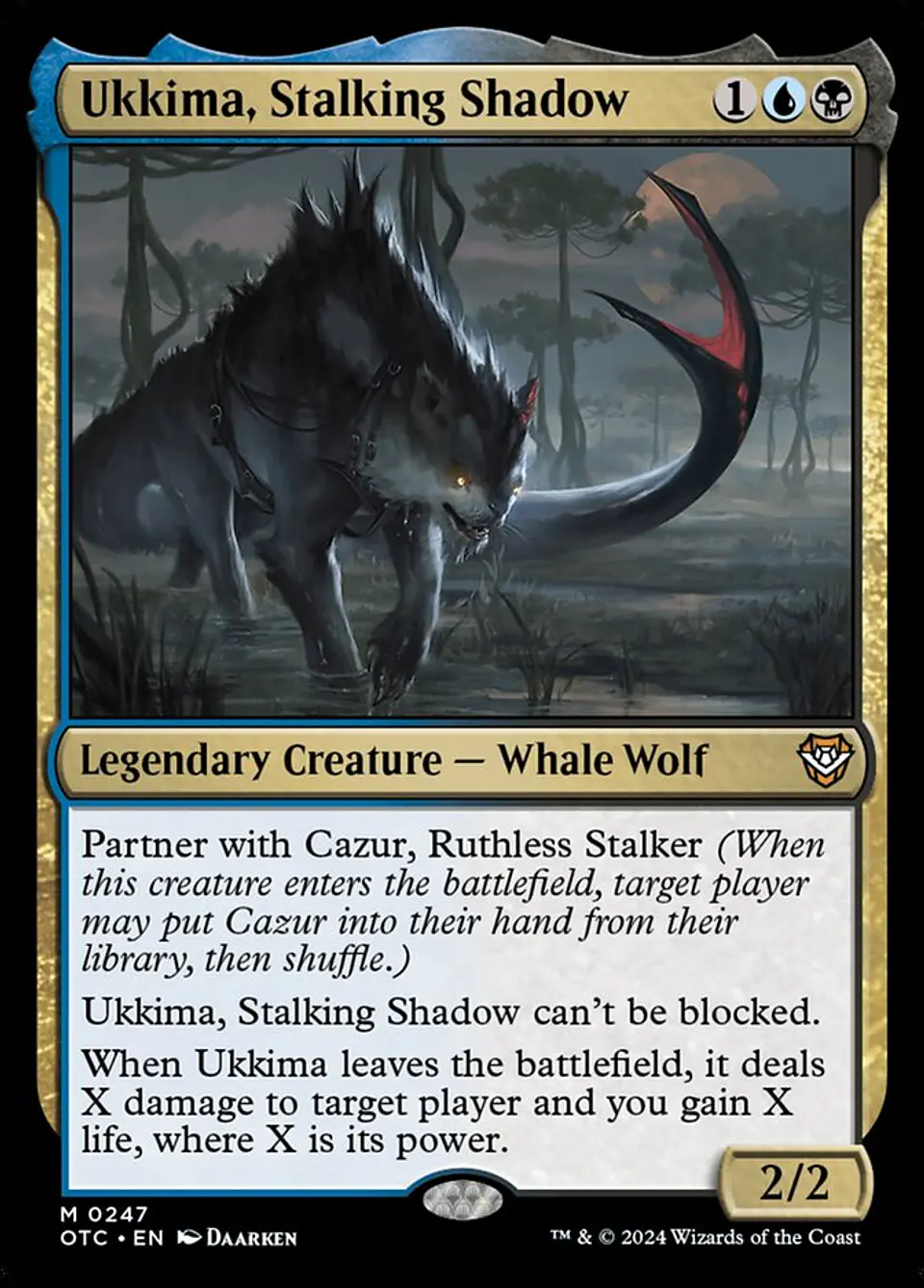 Ukkima, Stalking Shadow | Inglés | NM | OTC 1