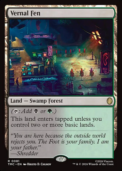 Vernal Fen (Surge foil) | Inglés | NM | TMC