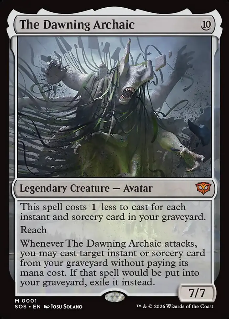 The Dawning Archaic | Inglés | NM | SOS 1
