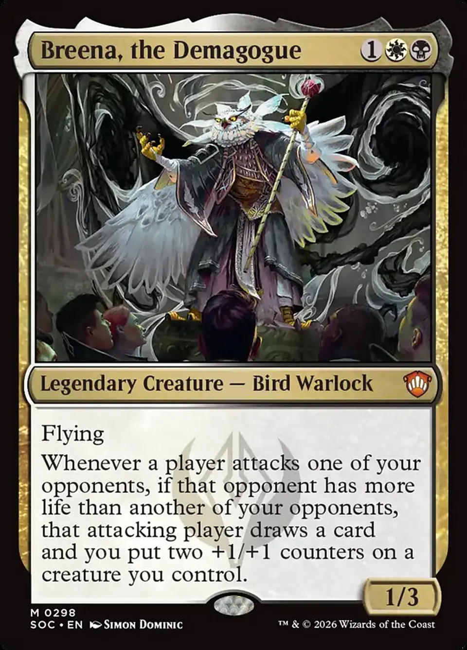 Breena, the Demagogue | Inglés | NM | SOC 1