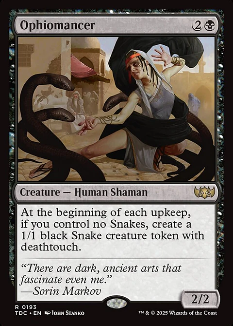 Ophiomancer | Inglés | NM | TDC