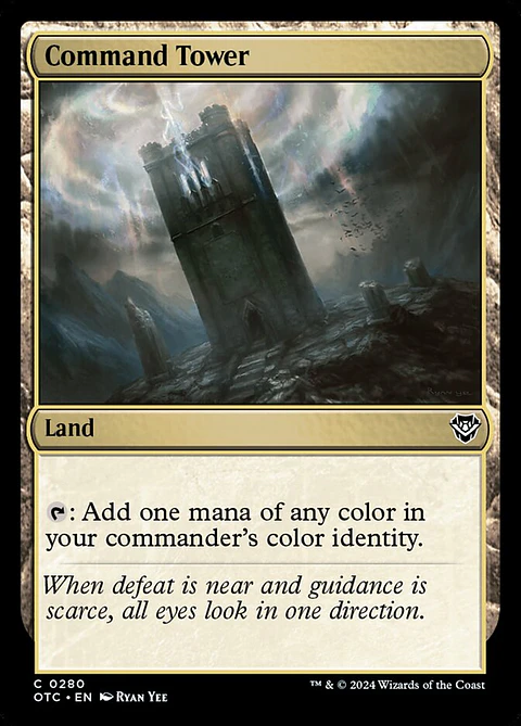 Command Tower | Inglés | NM | OTC