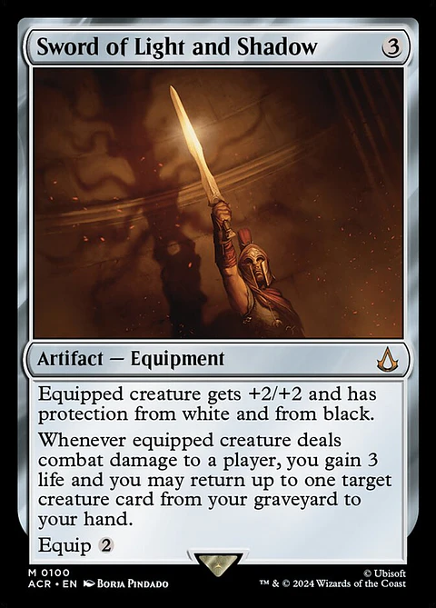 Sword of Light and Shadow | Inglés | NM | ACR