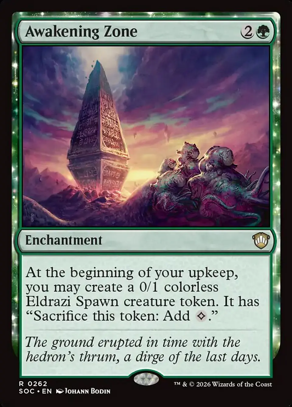 Awakening Zone | Inglés | NM | SOC 1