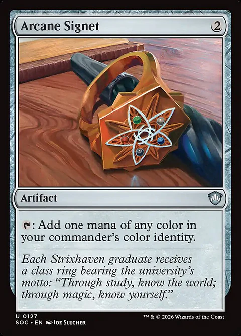 Arcane Signet | Inglés | NM | SOC
