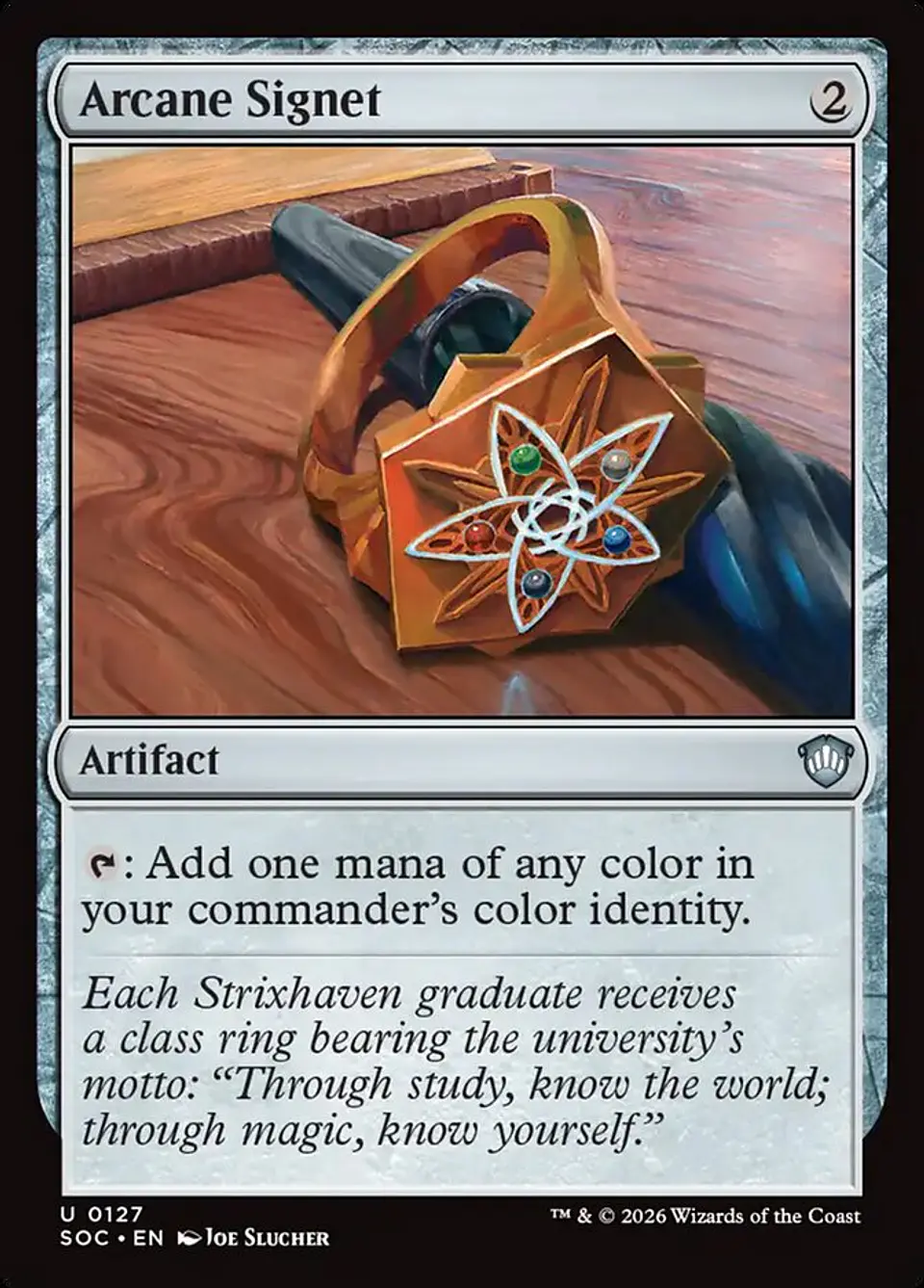 Arcane Signet | Inglés | NM | SOC 1