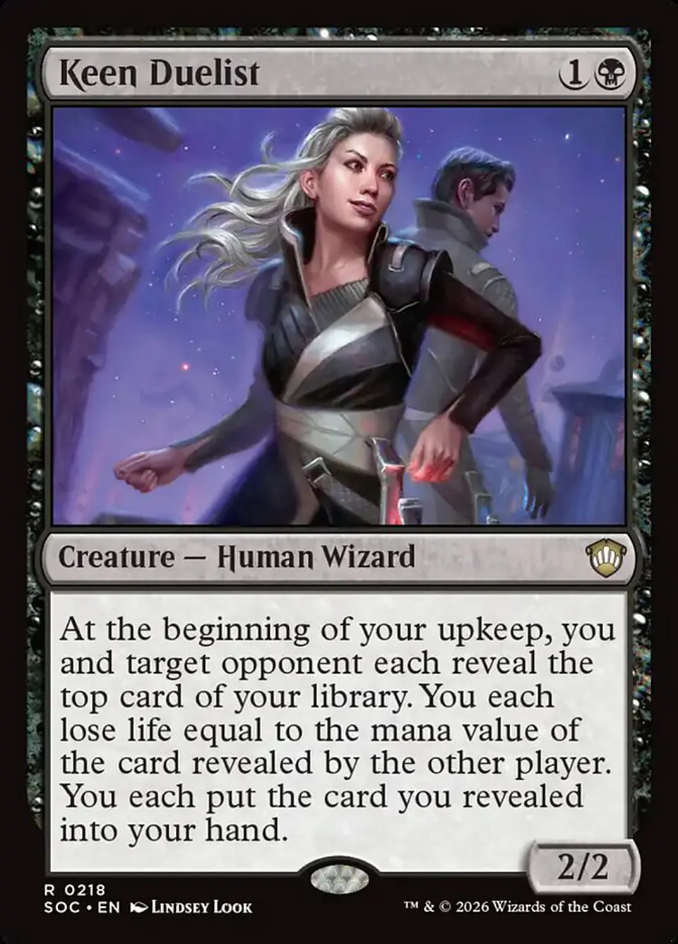 Keen Duelist | Inglés | NM | SOC 1