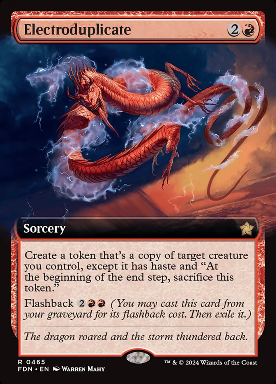 Electroduplicate (Extended Art foil) | Inglés | NM | FDN 1