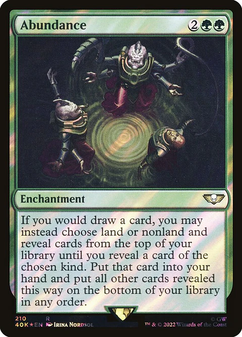 Abundance (Surge foil) | Inglés | NM | 40K