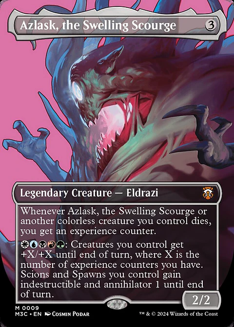 Azlask, the Swelling Scourge (Borderless) | Inglés | NM | M3C