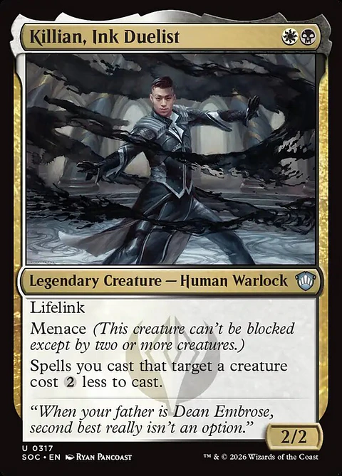 Killian, Ink Duelist | Inglés | NM | SOC