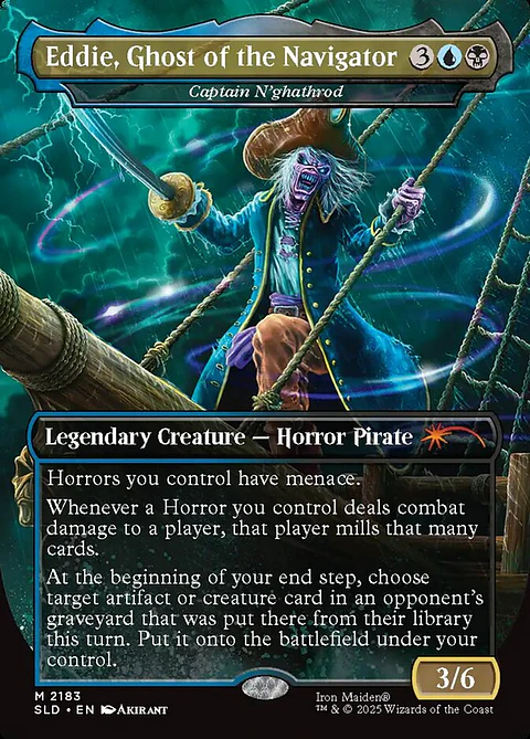 Captain N'ghathrod (Borderless) | Inglés | NM | SLD