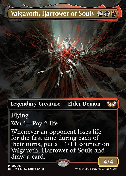 Valgavoth, Harrower of Souls (Borderless) | Inglés | NM | DSC