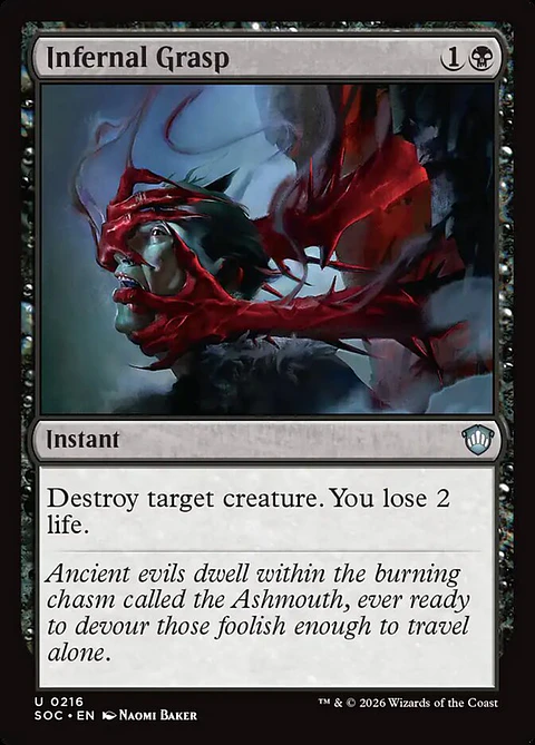 Infernal Grasp | Inglés | NM | SOC