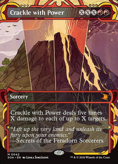 Crackle with Power (Showcase) | Inglés | NM | SOA