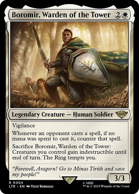 Boromir, Warden of the Tower | Inglés | NM | LTR
